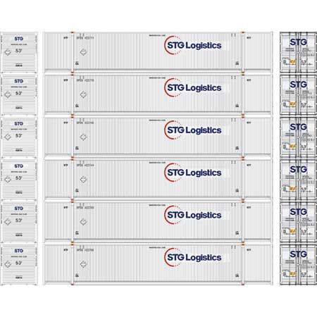 PREORDER Athearn ATH18041 N 53' CIMC Container, STG Logistics