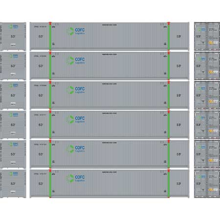 PREORDER Athearn ATH18049 N 53' CIMC Container, CFQU