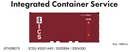 PREORDER Athearn ATH28075 HO 20' Corrugated Container, ICSU (3)