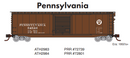 PREORDER Athearn ATH2984 N 50' PS-1 Single Sliding Door Box, PRR