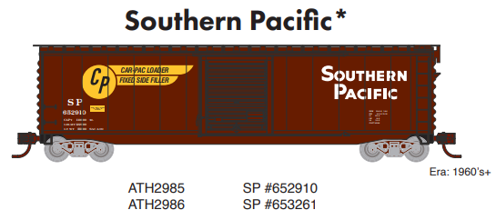 PREORDER Athearn ATH2985 N 50' PS-1 Single Sliding Door Box, SP