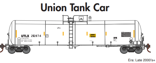 Athearn ATH29924 HO 30,000-Gallon Ethanol Tank, UTLX