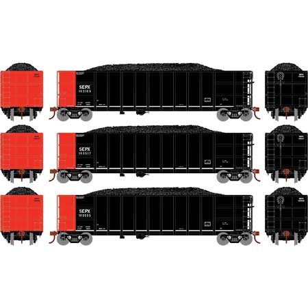 PREORDER Athearn ATH3885 N Thrall High Side Gondola w/Load, SEPX