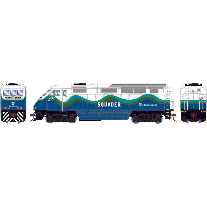 PREORDER Athearn ATH64853 HO F59PHI Locomotive, SDRX