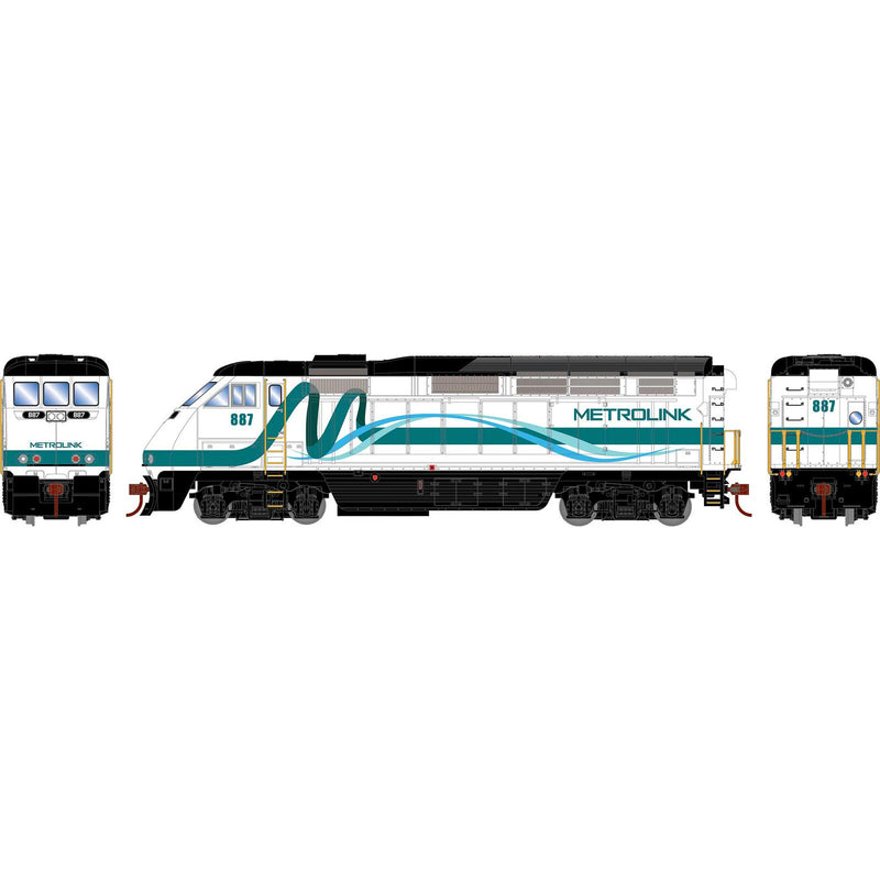 PREORDER Athearn ATH64959 HO F59PHI Locomotive With DCC & Sound, SCAX