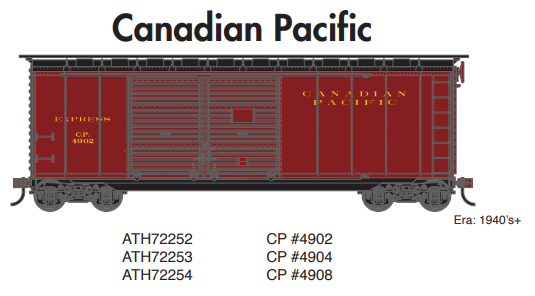 PREORDER Athearn ATH72254 HO 40' Express Box, CPR