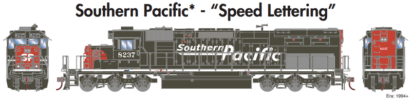 Athearn ATH73154HO SD40T-2 w/DCC & Sound, SP/Speed Letter
