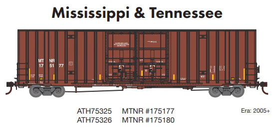 Athearn ATH75326 HO 60' Gunderson Box, MTNR