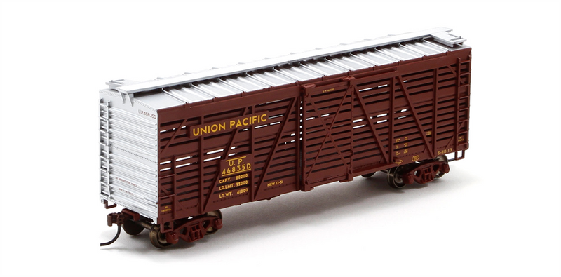 Athearn ATH75957  RTR 40' STOCK CAR, UP/OXIDE RED