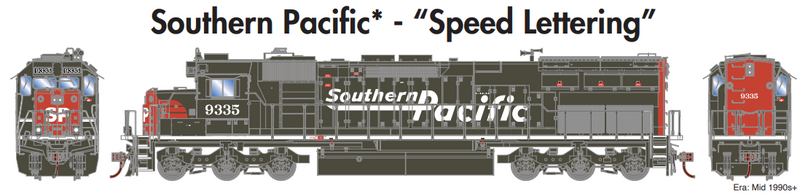 Athearn ATH86873 HO SD45T-2 Locomotive, Southern Pacific/Speed Letter