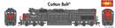 PREORDER Athearn ATH86880 HO SD45T-2 Locomotive, Cotton Belt