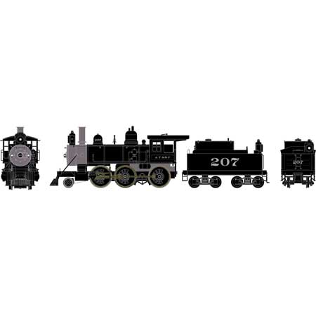 PREORDER Athearn ATH87311 HO RTR Old Time 2-6-0 Mogul w/DCC & Sound,ATSF