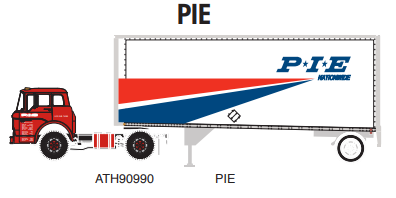 PREORDER Athearn ATH90990 HO RTR Ford C/28' Trailer, PIE