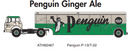 PREORDER Athearn ATH92467 HO Ford C with Beverage Trailer, Penguin Ginger Ale