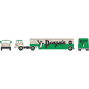 PREORDER Athearn ATH92467 HO Ford C with Beverage Trailer, Penguin Ginger Ale