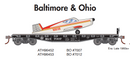 PREORDER Athearn ATH96452 HO 40' Flat Car w/Plane, B&O