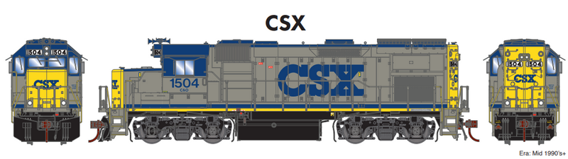 PREORDER Athearn Genesis ATHG13234 HO GP15T, CSX