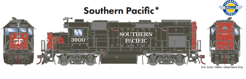 PREORDER Athearn Genesis ATHG13238 HO GP15T, Southern Pacific