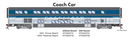 PREORDER Athearn Genesis ATHG23792 HO Surfliner Coach w/Lights & Sound, Amtrak