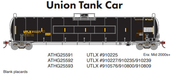 Athearn Genesis ATHG25593 HO 33,900-Gallon LPG Tank, UTLX