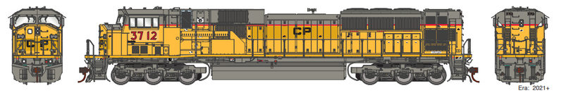 Athearn Genesis ATHG27381 HO EMD SD9043MAC Locomotive with DCC & Sound, CPR