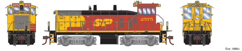 Athearn ATH29770 HO SW1500 Locomotive with DCC & Sound, Southern Pacific