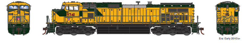 Athearn Genesis ATHG31563 HO Dash 9-44CW, UP