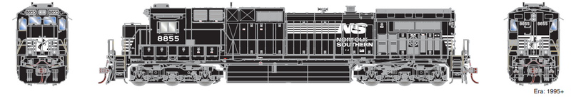 PREORDER Athearn Genesis ATHG31675 HO Dash 9-44CW w/DCC & Sound, NS