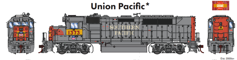 PREORDER Athearn Genesis ATHG64826 HO GP40P-2, UP