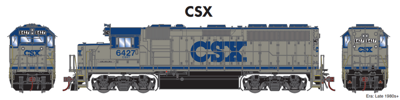 PREORDER Athearn Genesis ATHG64828 HO GP40-2, CSXT