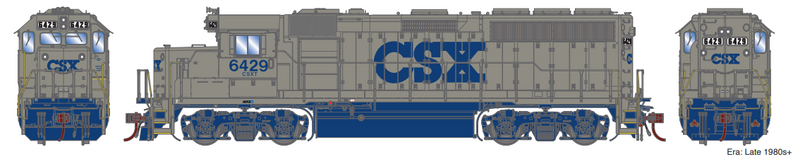 PREORDER Athearn Genesis ATHG64929 HO GP40-2 w/DCC & Sound, CSXT