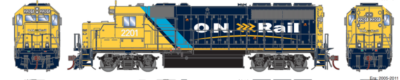 PREORDER Athearn Genesis ATHG64939 HO GP40-2 w/DCC & Sound, ONT