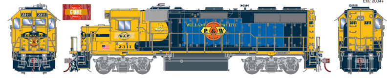 PREORDER Athearn Genesis ATHG66262 HO GP39-2, PNWR