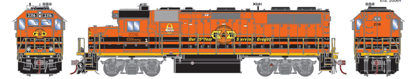 PREORDER Athearn Genesis ATHG66363 HO GP39-2 w/DCC & Sound, PNWR