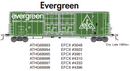 Athearn Genesis ATHG68998 HO 50' PC&F Box/8'&8' YSD Plug Door, EFCX