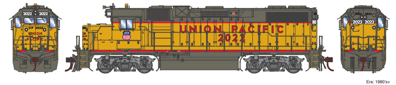 PREORDER Athearn Genesis ATHG71836 HO GP38-2 w/DCC & Sound, UP