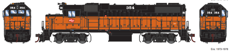 PREORDER Athearn Genesis ATHG71841 HO GP38-2 w/DCC & Sound, MILW