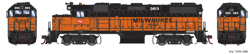 PREORDER Athearn Genesis ATHG71842 HO GP38-2 w/DCC & Sound, MILW