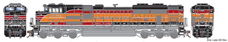 Athearn Genesis ATHG75842 HO SD70ACe w/DCC & Sound, UP/SP