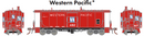 PREORDER Athearn Genesis ATHG78399 HO Bay Window Caboose w/Lights/Sound, WP