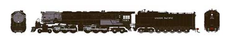 PREORDER Athearn Genesis ATHG97971 HO 4-6-6-4, UP