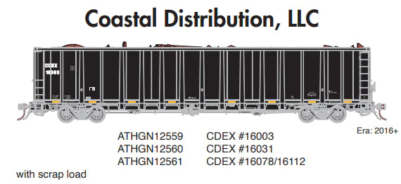 PREORDER Athearn Genesis ATHGN12560 N NSC 6400 Gondola w/Load, CDEX