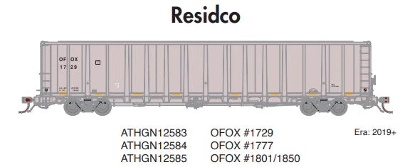 PREORDER Athearn Genesis ATHGN12584 N NSC 6400 Gondola w/Load, OFOX