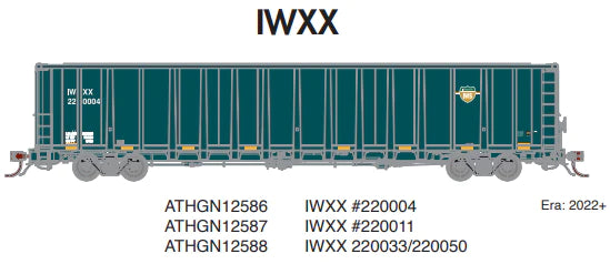 PREORDER Athearn Genesis ATHGN12587 N NSC 6400 Gondola w/Load, IWXX