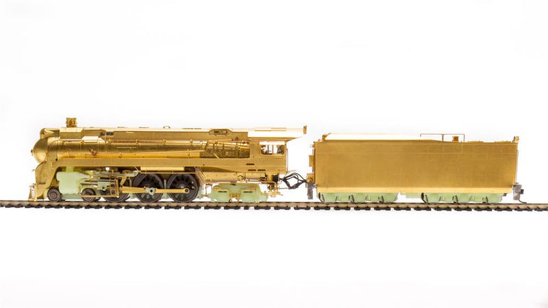 (Brass Hybrid) BLI 7356 ATSF Blue Goose, Unlettered, Painted Brass, Paragon4 Sound/DC/DCC, Smoke, HO