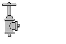 Plastruct 95533 Angle Valves (Gray Butyrate Plastic) pkg(5) -- Fits
