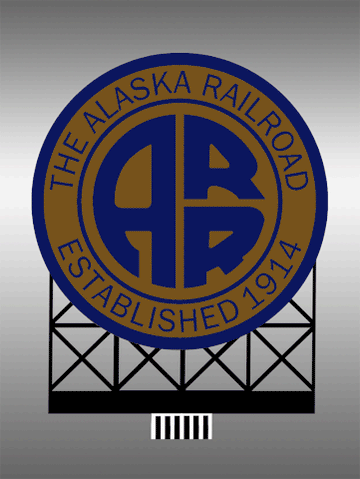 Miller Engineering Animations 445052 Alaska Northern Railroad Billboard, HO and N Scales