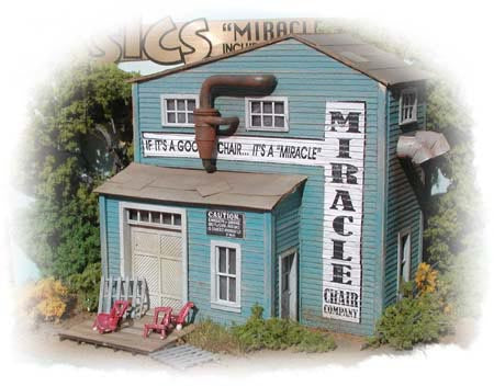 Bar Mills 732 Miracle Chair Company Building Kit, HO