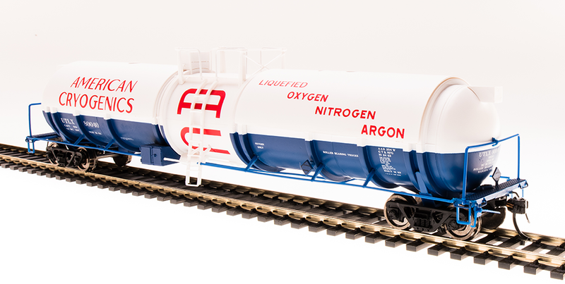 BLI 6313 Cryogenic Tank Car, American Cryogenics, 2-pack, HO