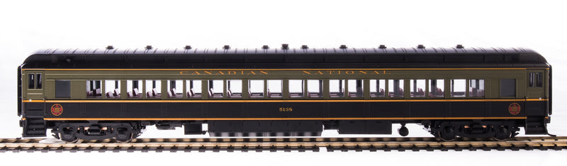 BLI 6451 CN 80' Passenger Coach, Green & Black, Single Car, HO (Fantasy Paint Scheme)